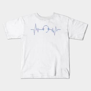 Dispatcher Heartbeat Chevron Kids T-Shirt